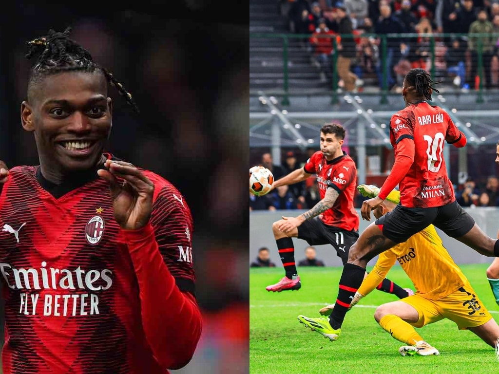 Leao or Pulisis scored for Milan-min