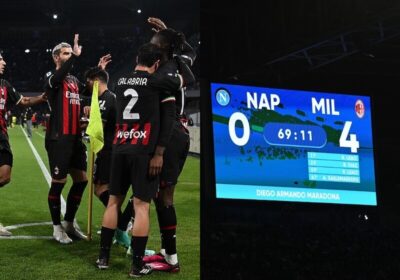 Napoli 0-4 Milan Highlights