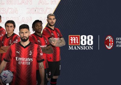 M88 Mansion đánh dấu năm thứ hai là đối tác với đội bóng nổi tiếng của Ý AC Milan