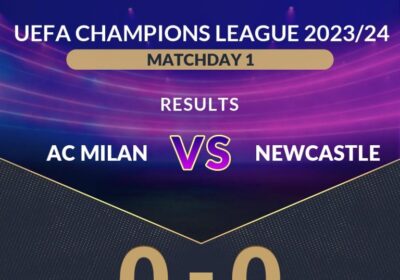 AC Milan 0-0 Newcastle