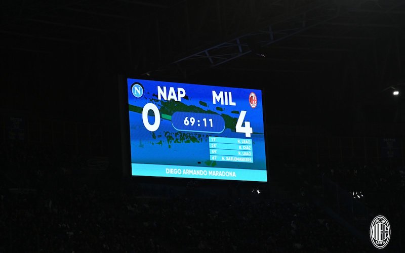 Milan 4-0 Napoli