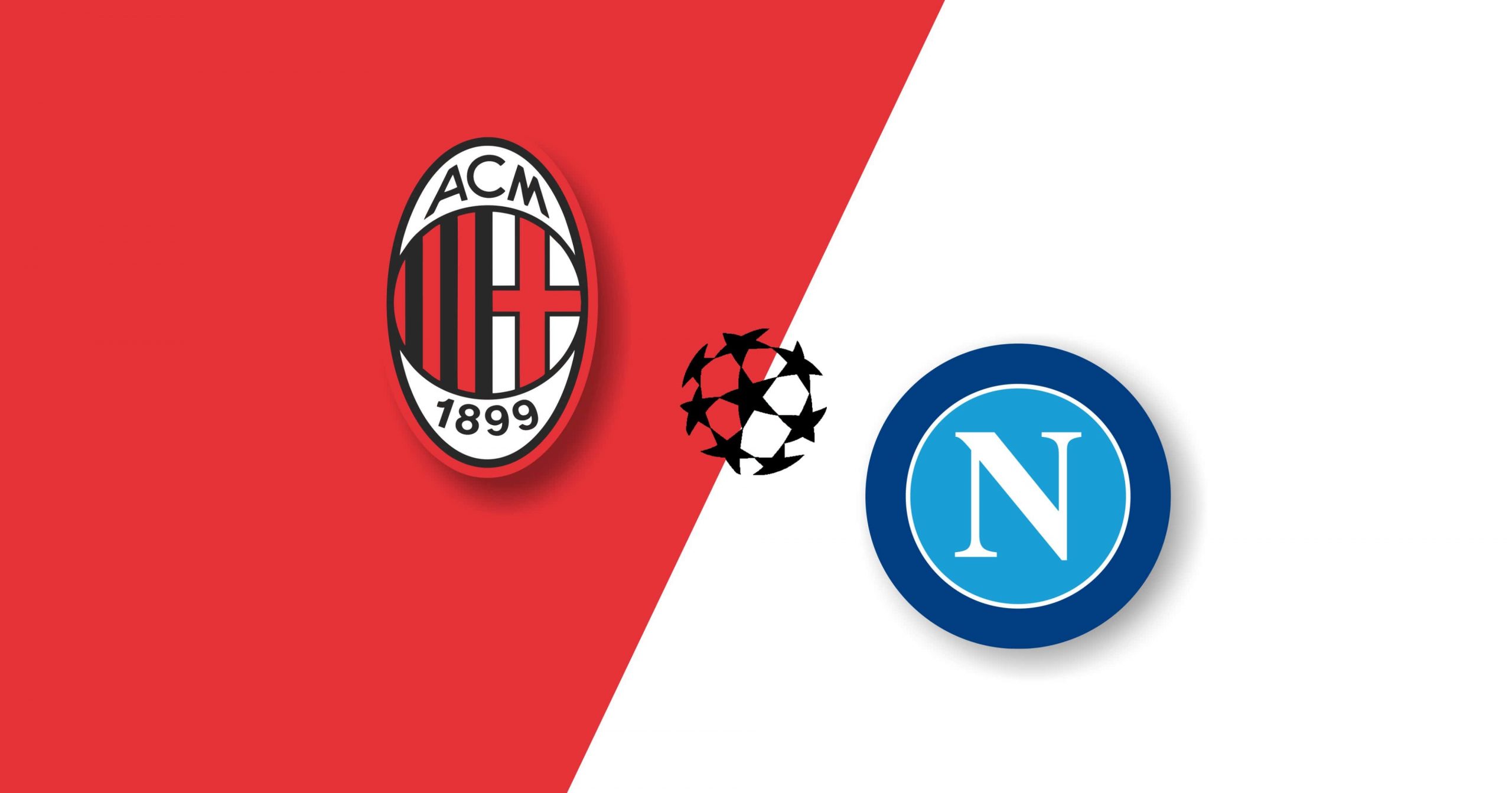 Milan vs Napoli - Champions League quarterfinal 1st leg