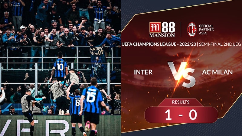 Inter 1-0 Milan - Lautaro sent Inter to first UCL final in 13 years