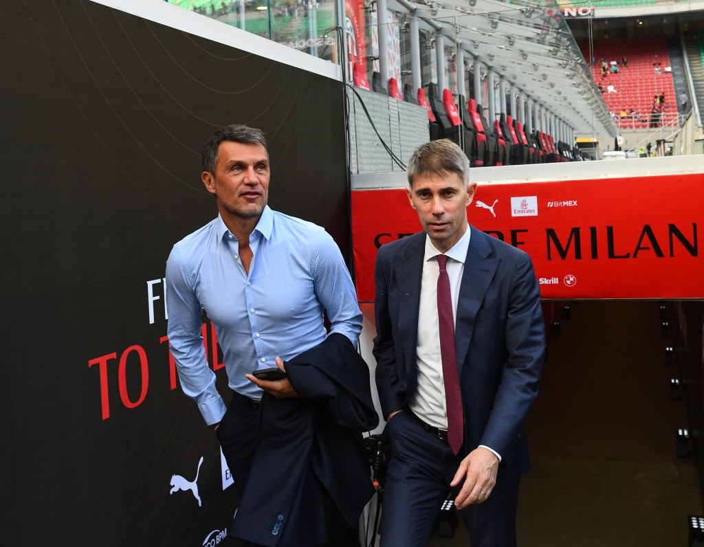 Directors Maldini and Massara to leave Milan