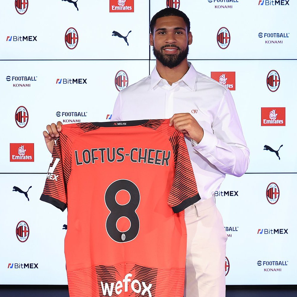 Loftus-Cheek will take Milan's No.8