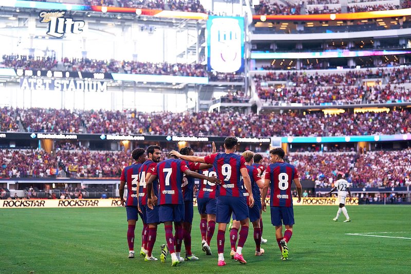 Barcelona beat Real Madrid in Summer Friendly Tour
