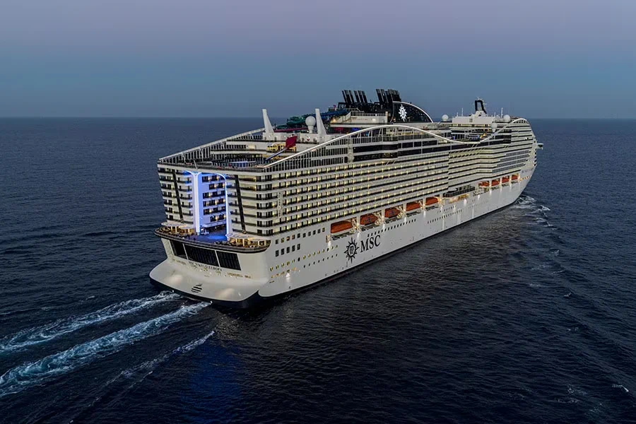 MSC is a massive cruise line brand
