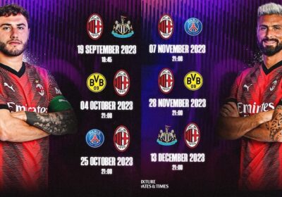 AC Milan busy fixtures after international break