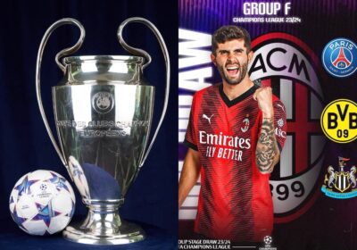 AC Milan in UEFA Champions League Group of Death