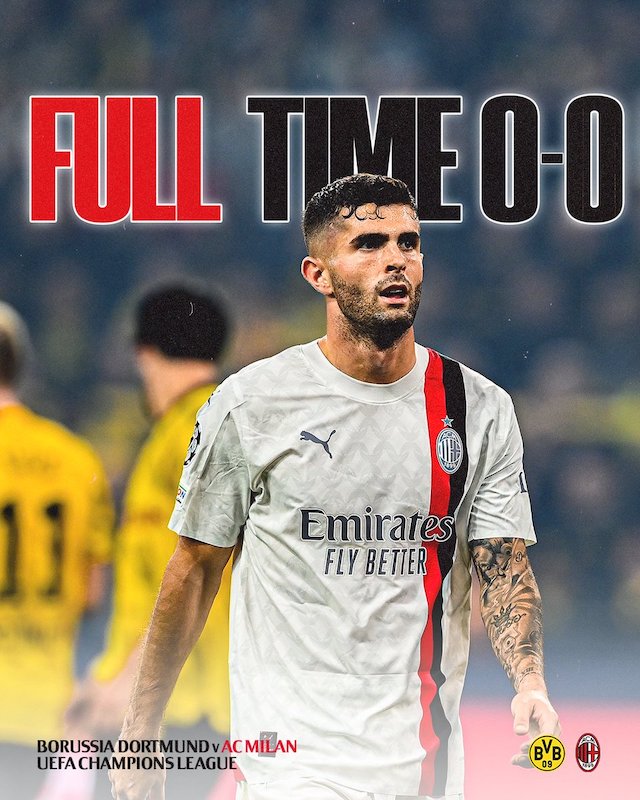 Milan 0-0 Dortmund