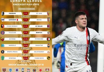 Europa League Highlights - AC Milan advanced to Last-16