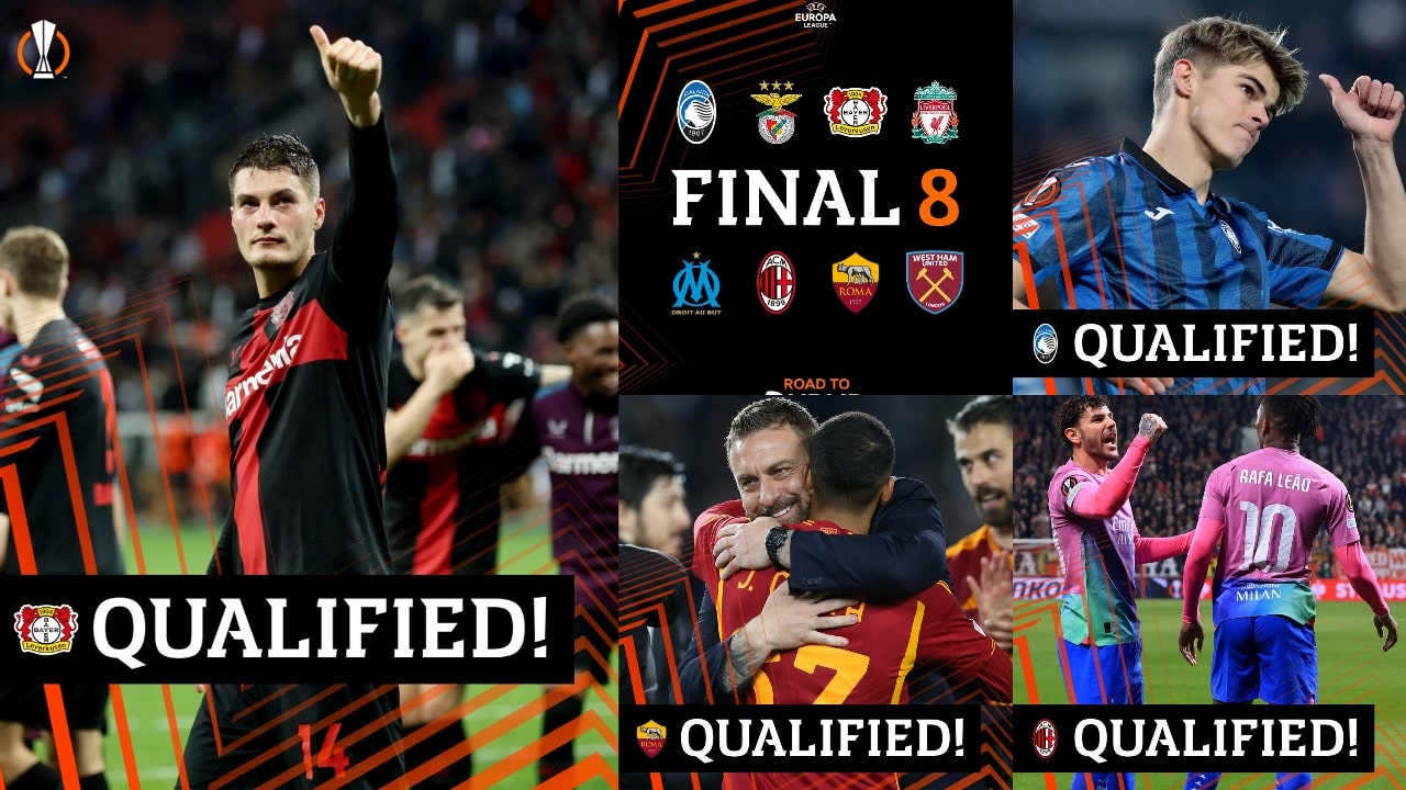 Europa League_ Milan qualified for quarter-final-min